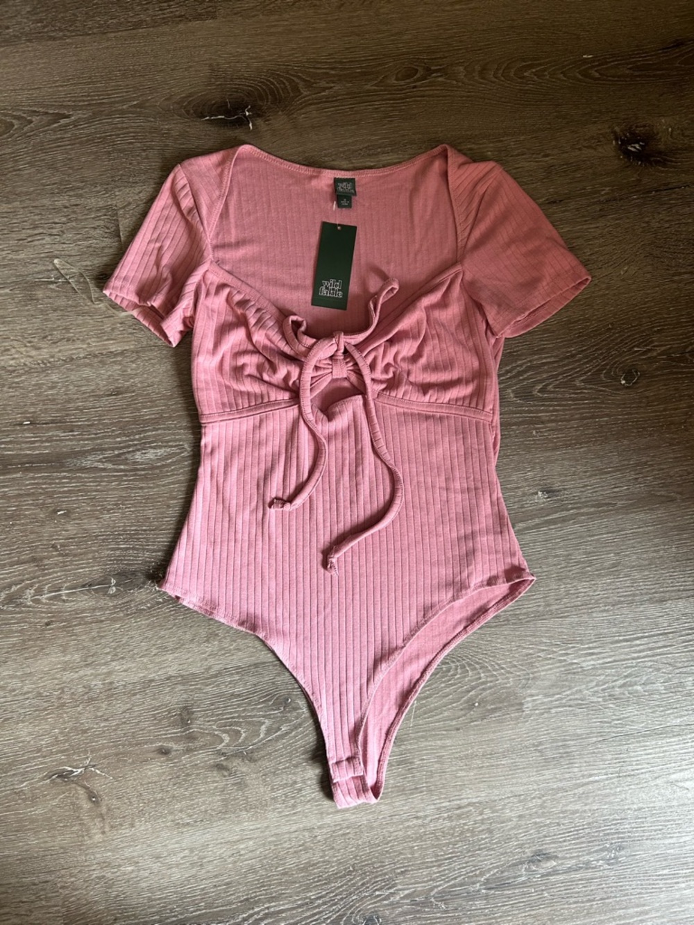 NWT Medium Wild Fable Link Ribbed Body Suit